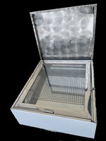 Solvaxsmältare 2 ramar i rostfritt LP:s