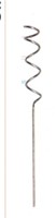 Spiral 65 cm med mitten axel