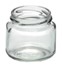 Glasburk rund 30gr 180 st/kartong med lock 43 mm